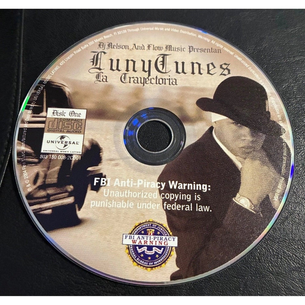 Luny Tunes La Trayectoria 2-CD Set DJ Nelson Flow Music Reggaeton 803 180 008-2
